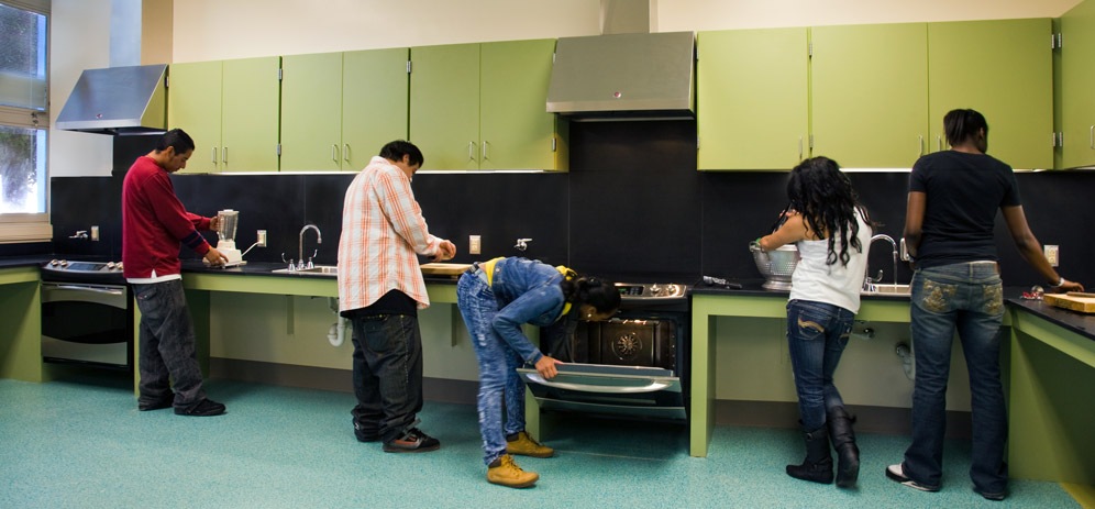 Downtown High School - Culinary Classroom