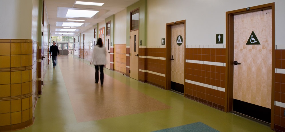 Downtown High School - Corridor